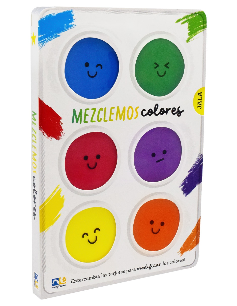 Libro Preescolar mezclemos colores de