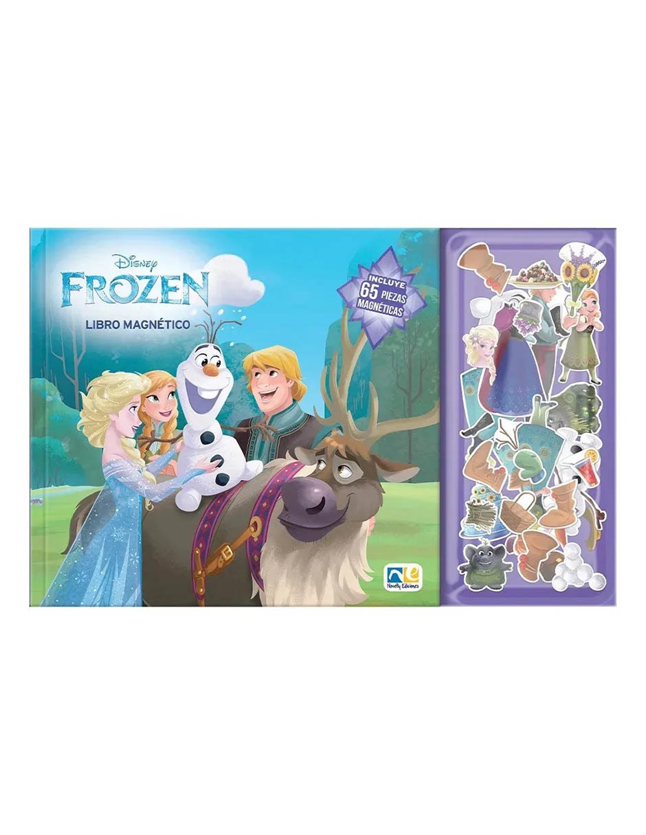 Libro magnético Frozen de