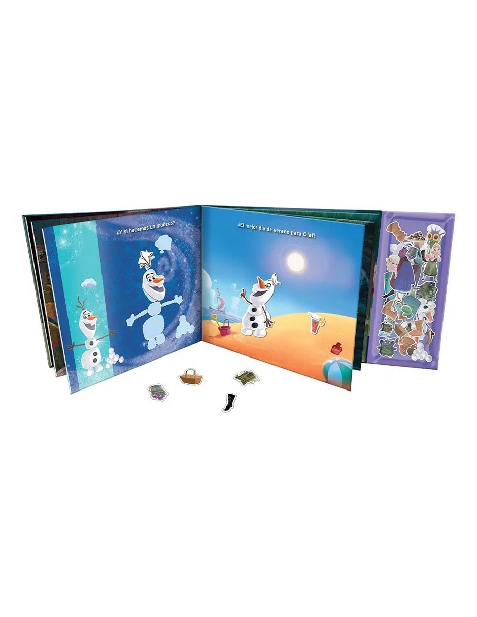 Libro magnético Frozen de