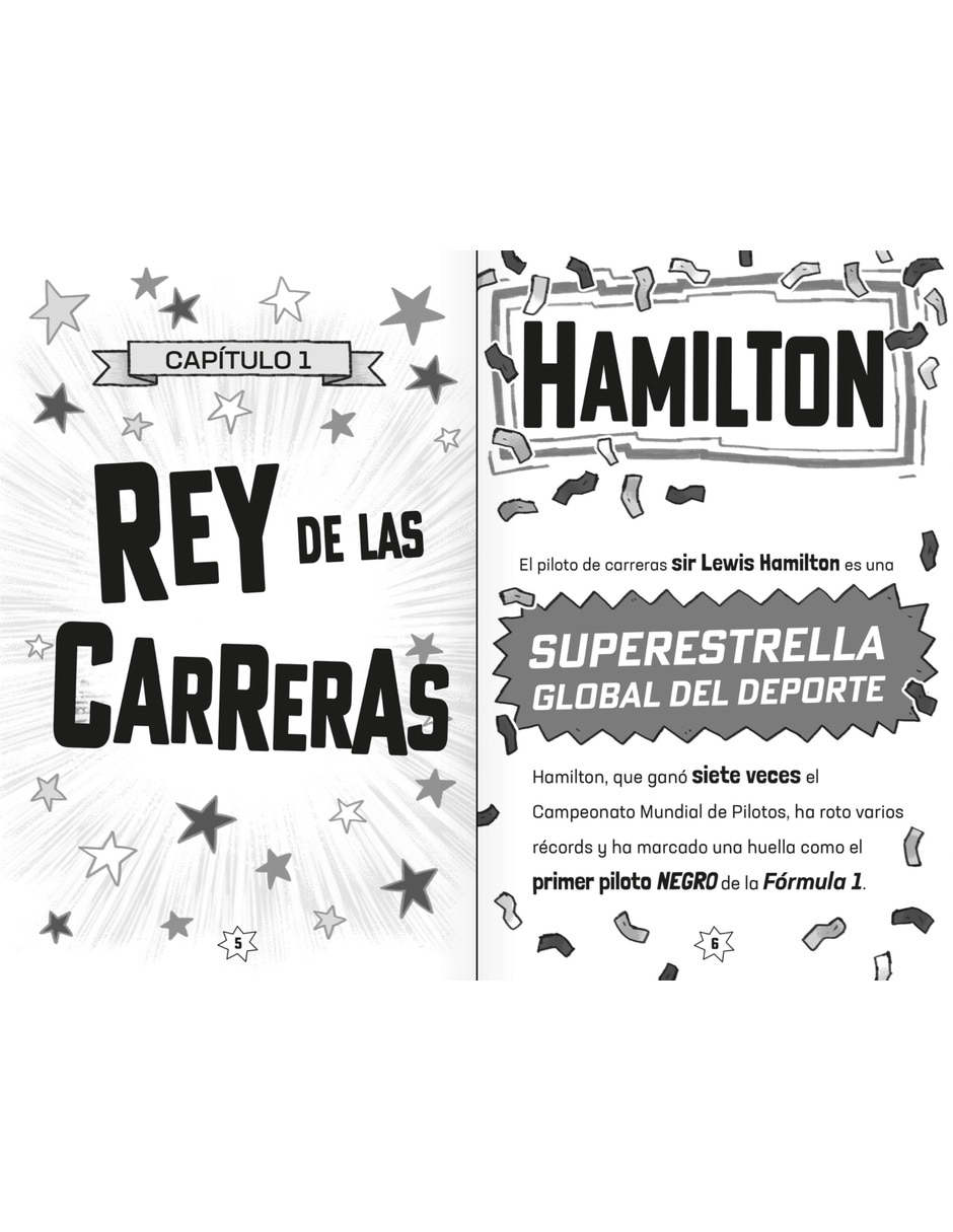 Libro/estuche con libros superestrellas del deporte hamilton de mugford simon Libro/estuche con libros superestrellas del deporte hamilton de mugford simon