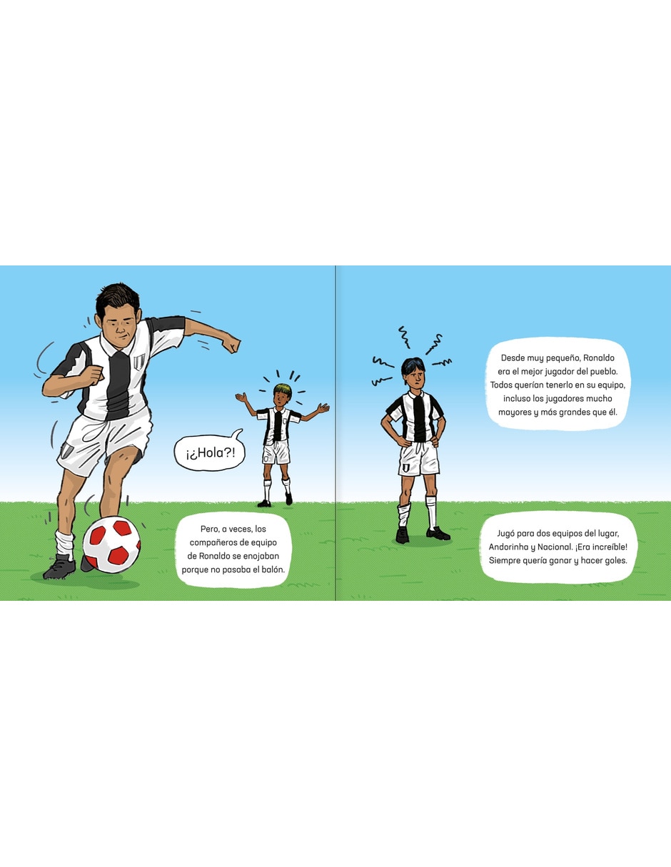 Libro/estuche con libros estrellas del fútbol ronaldo de mugford simon Libro/estuche con libros estrellas del fútbol ronaldo de mugford simon