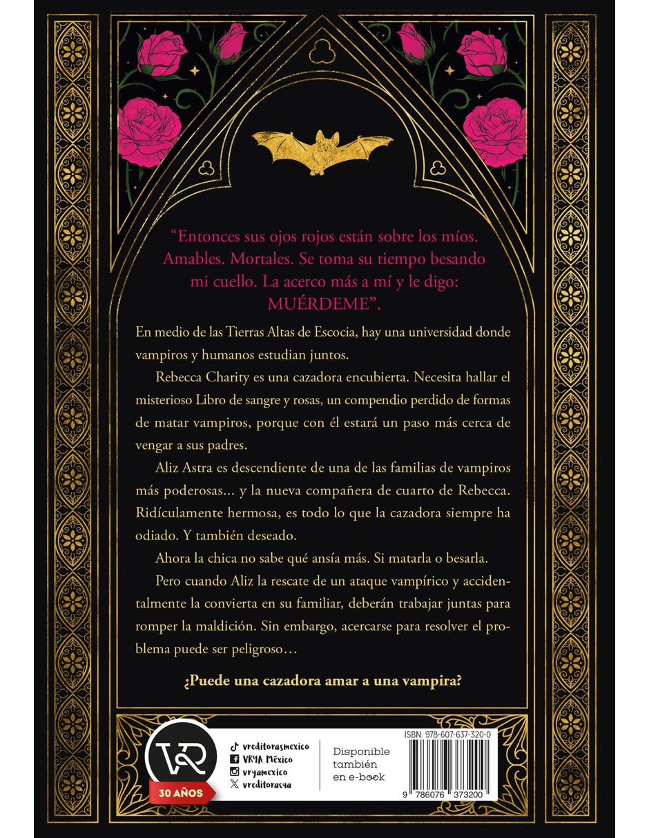 Libro/estuche con libros libro de sangre y rosas de summerlee annie 3