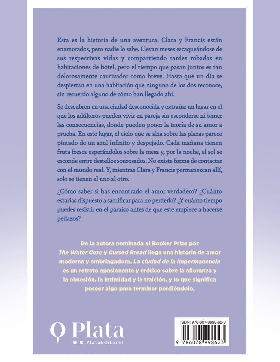 Libro La Ciudad de la Impermanencia de Sophie Mackintosh