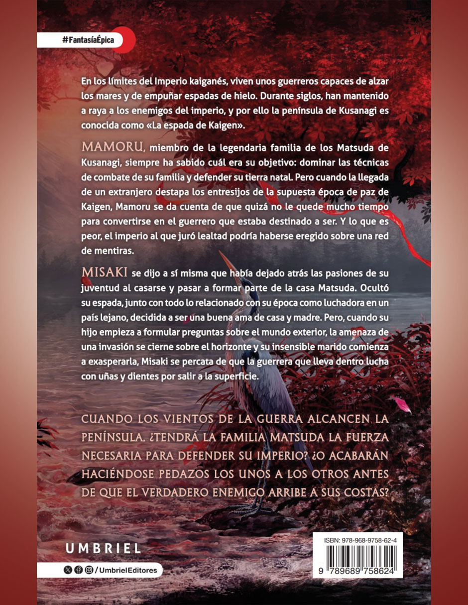 Libro La Espada de Kaigen de M. L. Wang