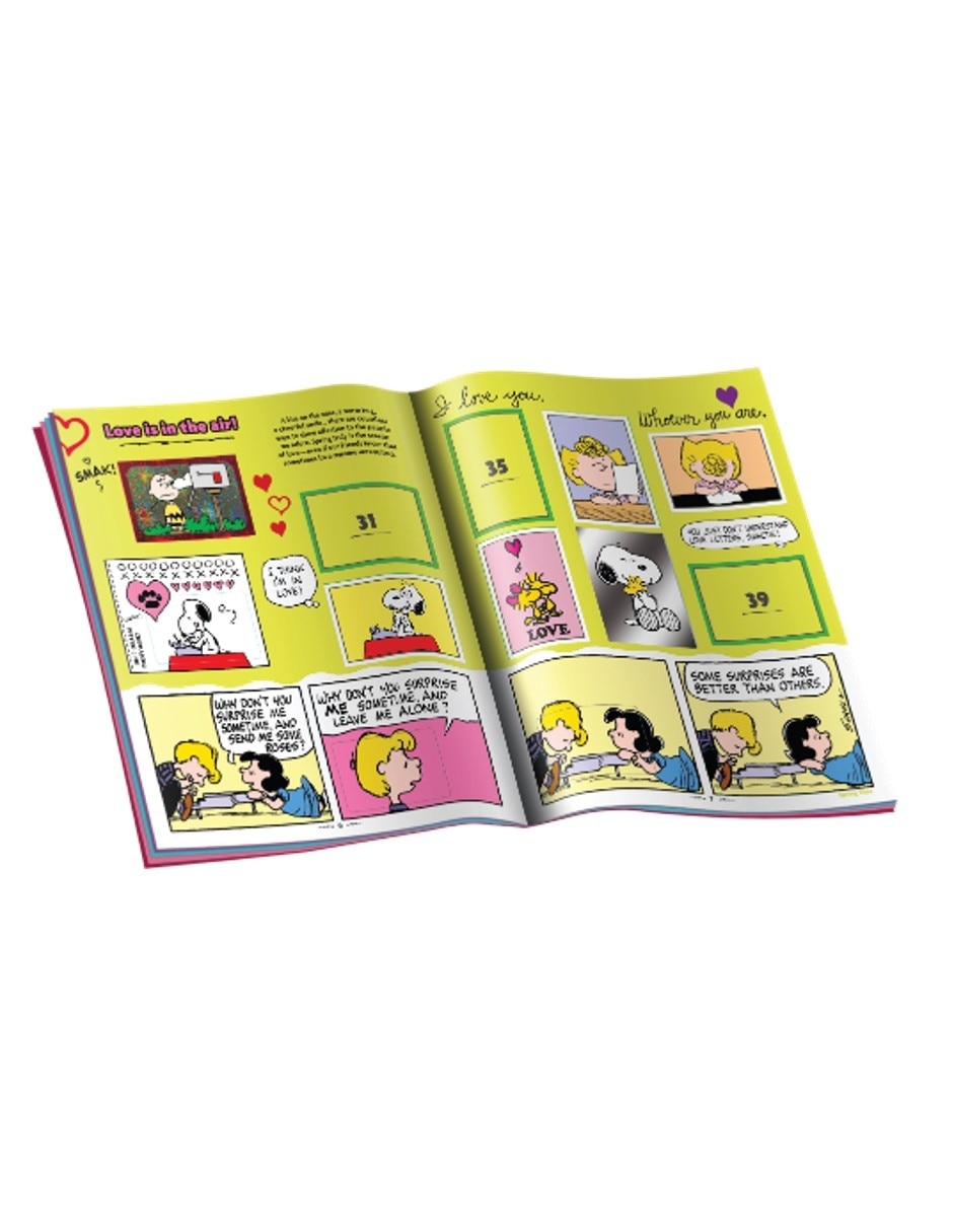 Album con estampas Panini Coleccionable de Peanuts