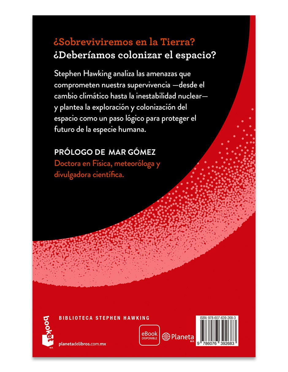 Libro/estuche con libros ¿sobreviviremos en la tierra? de stephen hawking