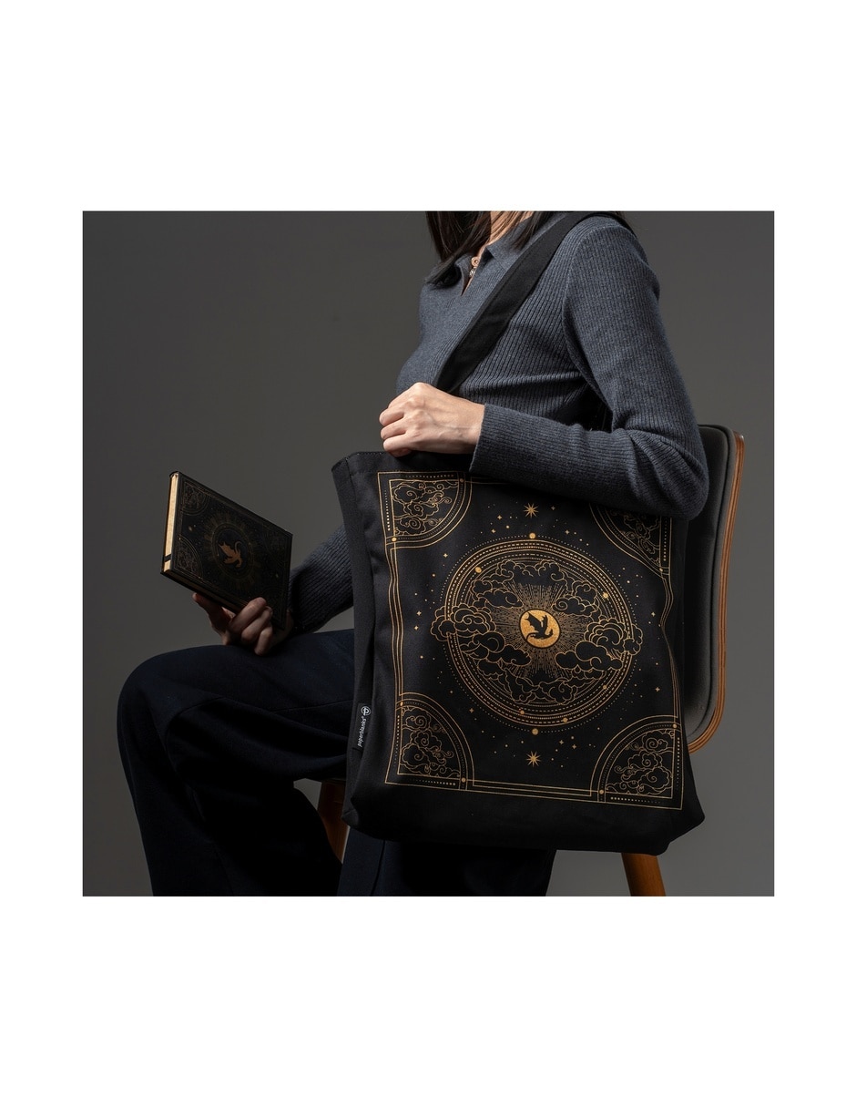 Bolsa tote fourth wing de algodón unisex 3