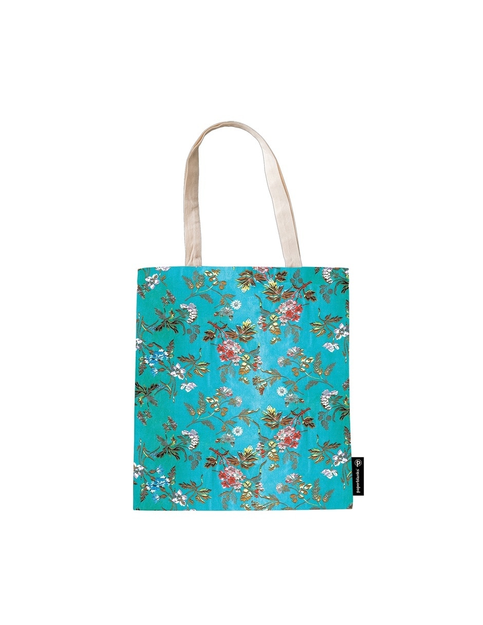 Bolsa tote embellished manuscripts collection de algodón unisex