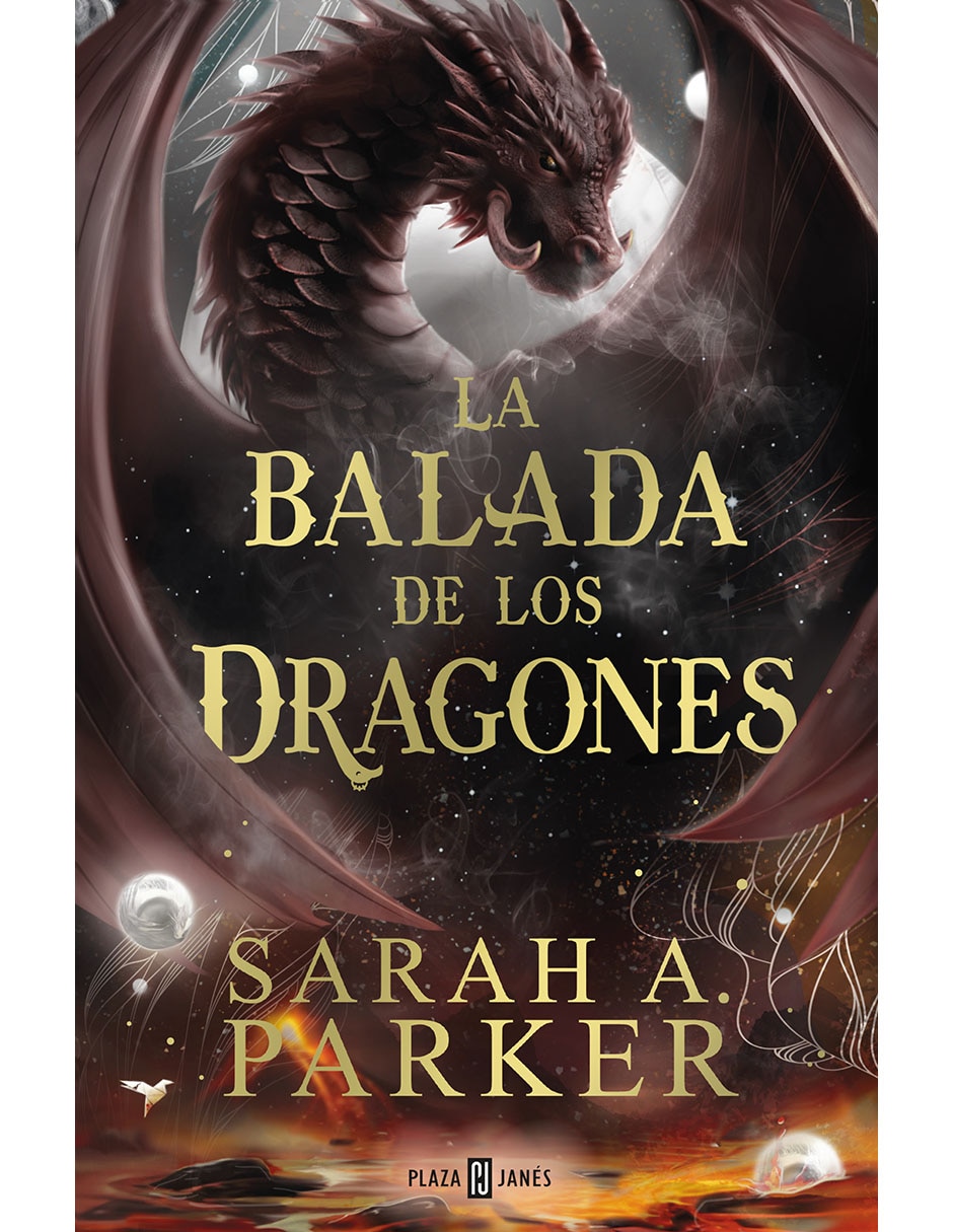 Libro/estuche con libros la balada de los dragones de sarah a. parker 1
