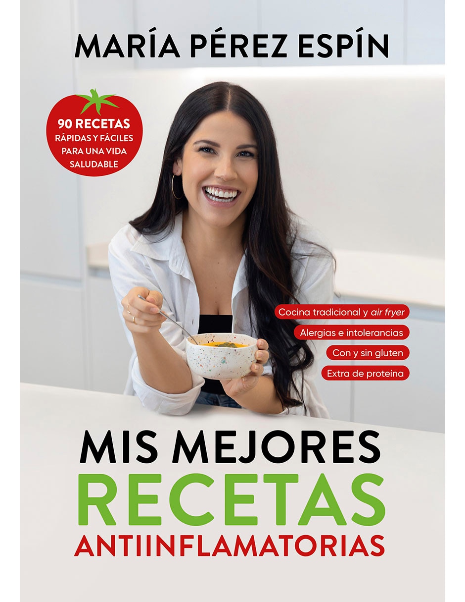 Libro/estuche con libros mis mejores recetas antiinflamatorias de maría pérez espín 1