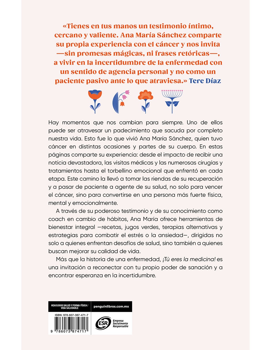 Libro/estuche con libros ¡tú eres la medicina! de ana maría sanchez