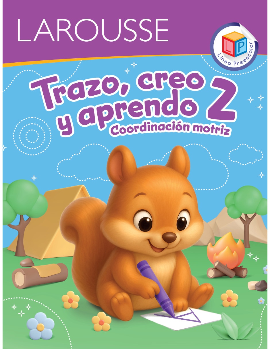 Libro/estuche con libros trazo creo y aprendo 2 de 1