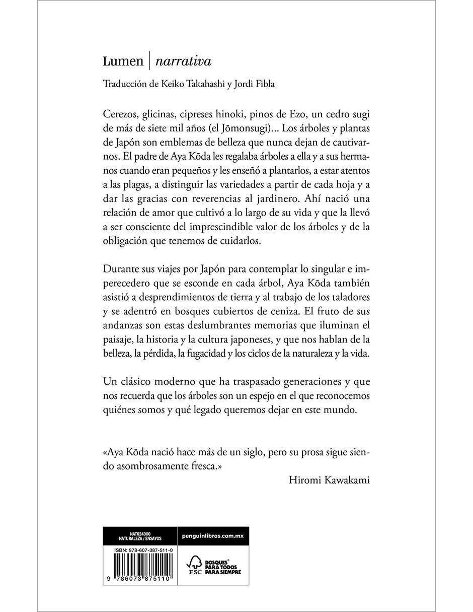 Libro/estuche con libros árbol de koda aya