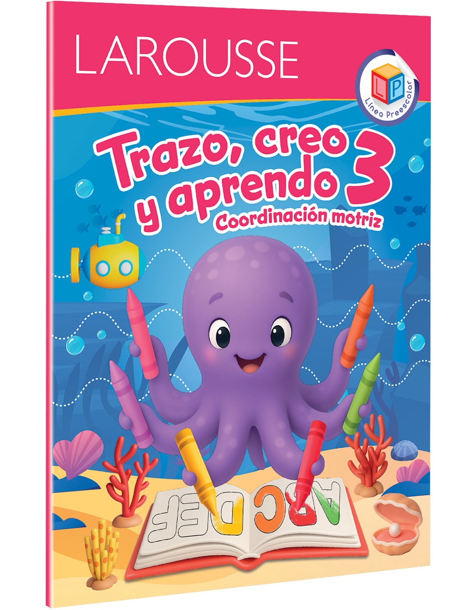 Libro/estuche con libros trazo creo y aprendo 3 de Libro/estuche con libros trazo creo y aprendo 3 de