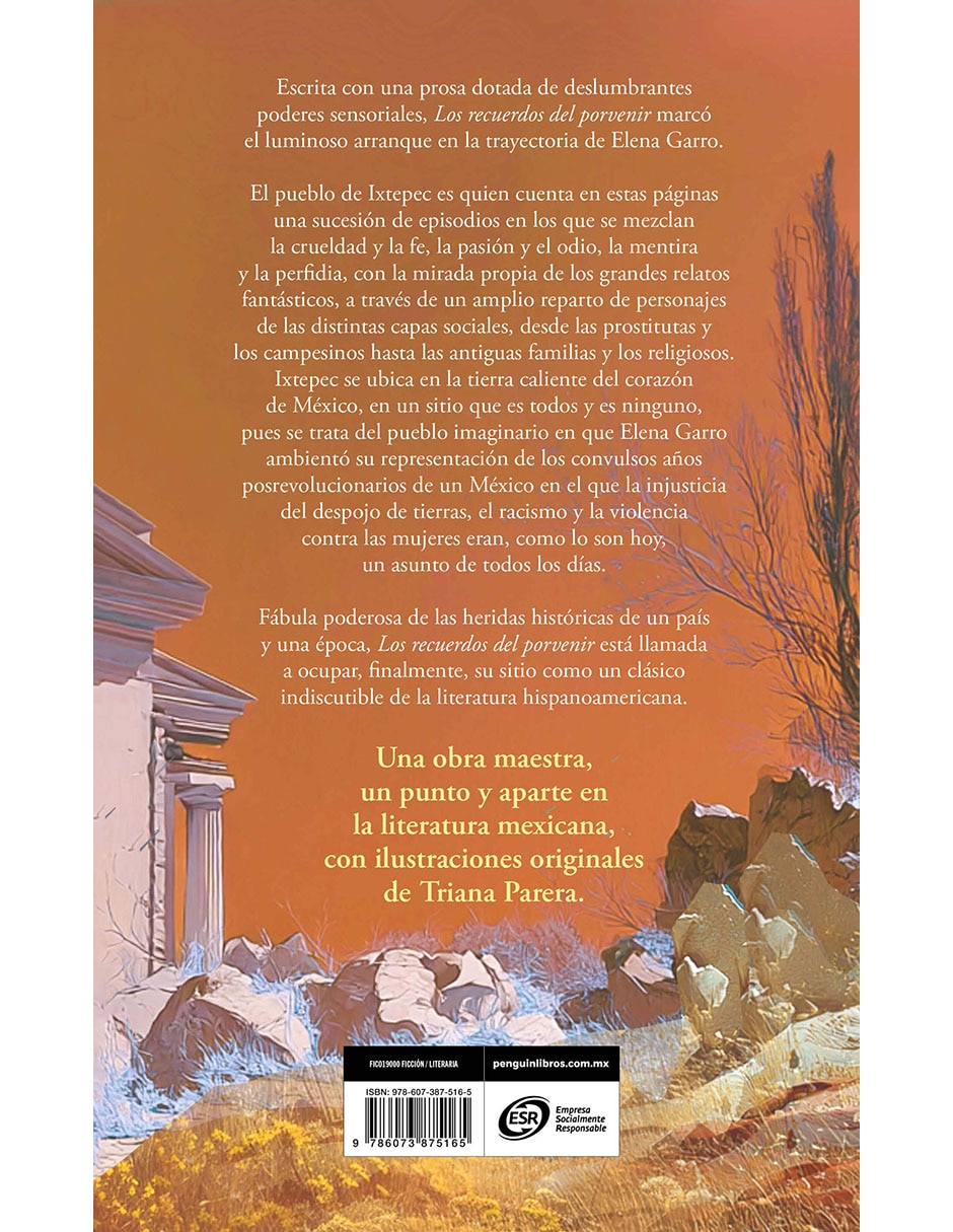 Libro/estuche con libros los recuerdos del porvenir de elena garro Libro/estuche con libros los recuerdos del porvenir de elena garro