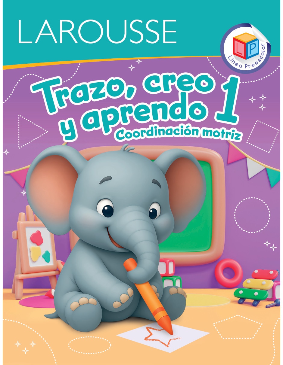 Libro/estuche con libros trazo creo y aprendo 1 de 1