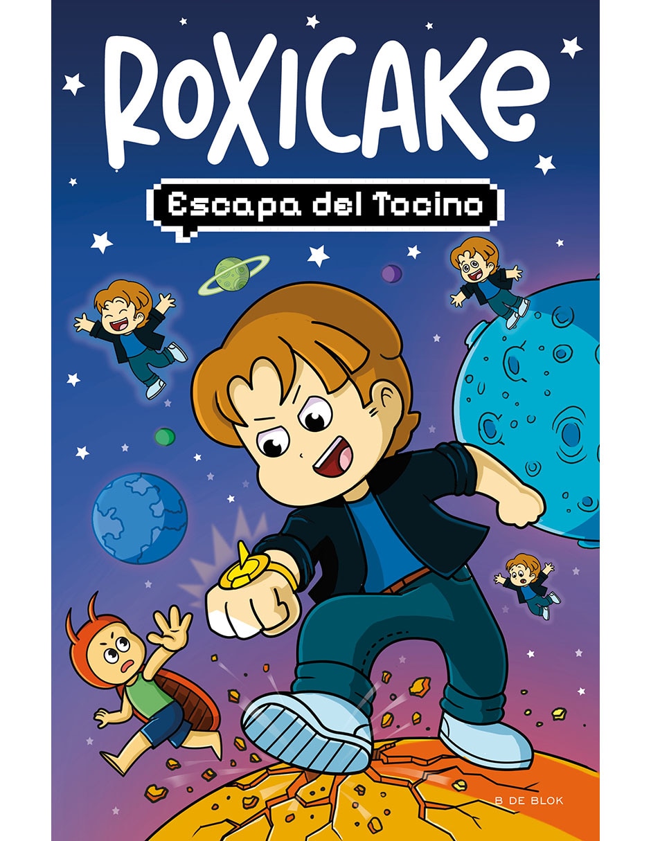 Libro/estuche con libros escapa del tocino de roxicake 1