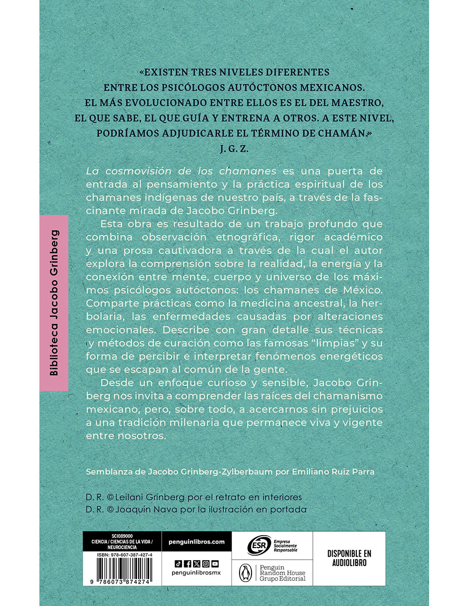 Libro/estuche con libros la cosmovisión de los chamanes de Jacobo Grinberg Zylberbaum Libro/estuche con libros la cosmovisión de los chamanes de Jacobo Grinberg Zylberbaum
