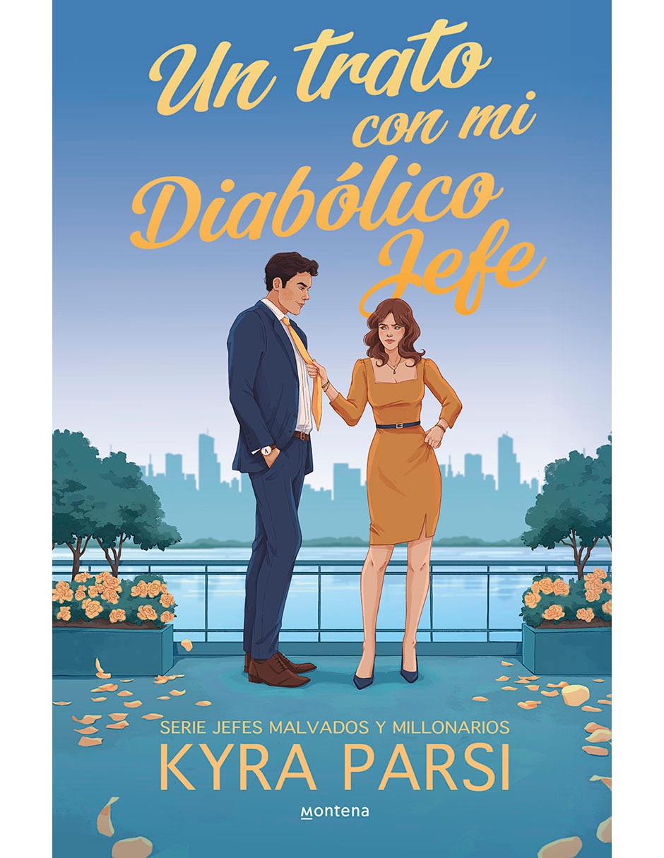 Libro/estuche con libros un trato con mi diabólico jefe de kyra parsi 1