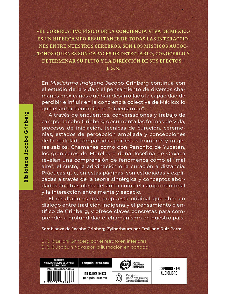 Libro/estuche con libros misticismo indígena de jacobo grinberg-zylberbaum Libro/estuche con libros misticismo indígena de jacobo grinberg-zylberbaum