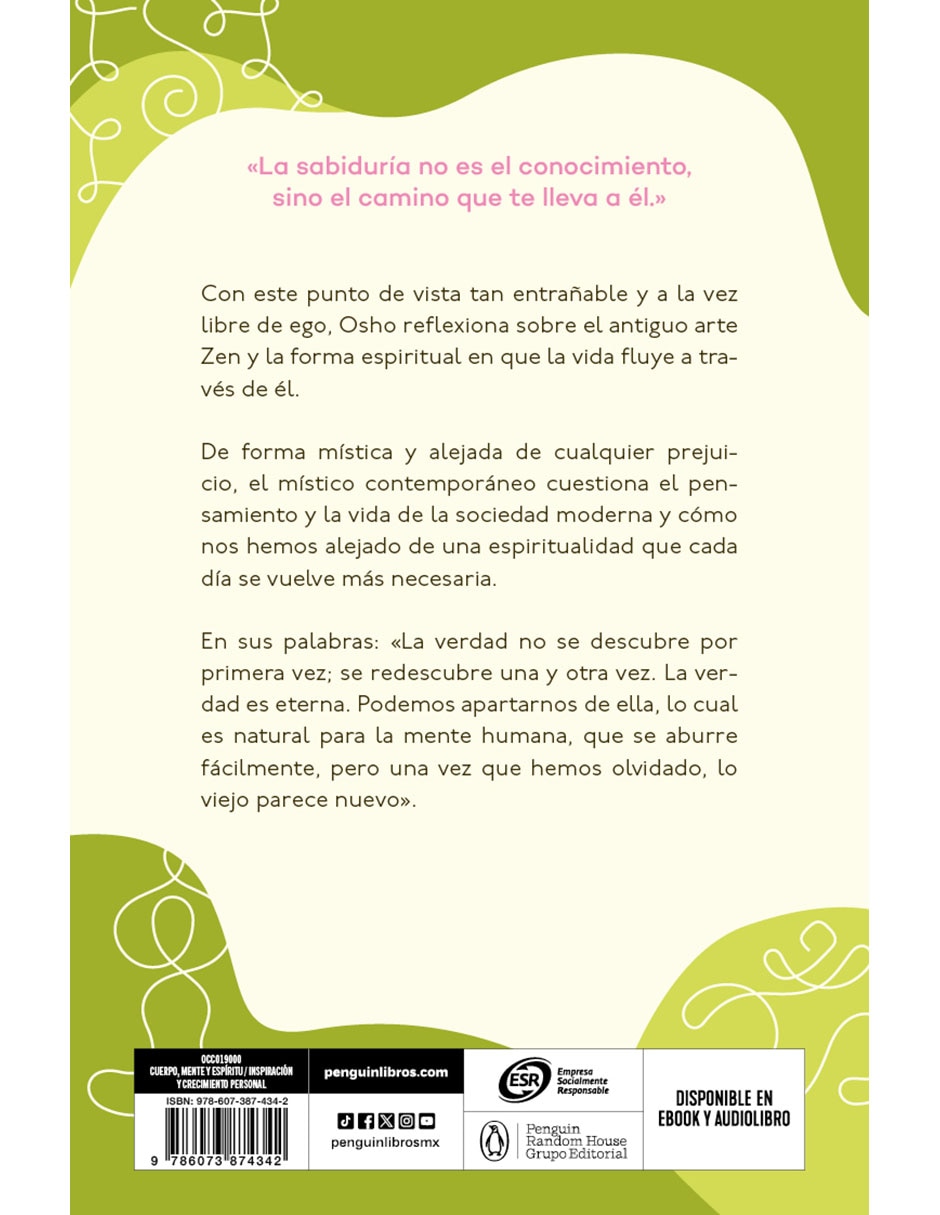 Libro/estuche con libros el principio zen de osho Libro/estuche con libros el principio zen de osho