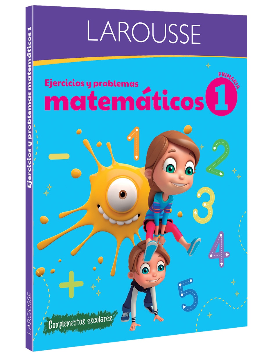Libro/estuche con libros ejercicios y problemas matemáticos 1. primaria de Libro/estuche con libros ejercicios y problemas matemáticos 1. primaria de
