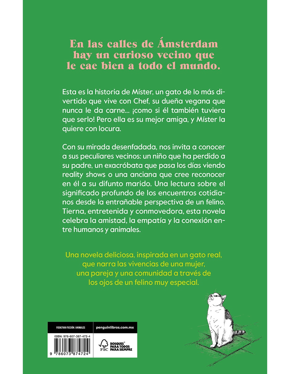 Libro el gato que no quería ser vegano de