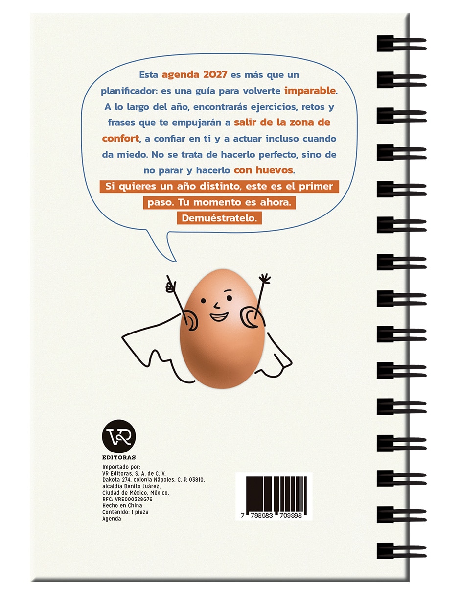 Agenda un año de huevos 3
