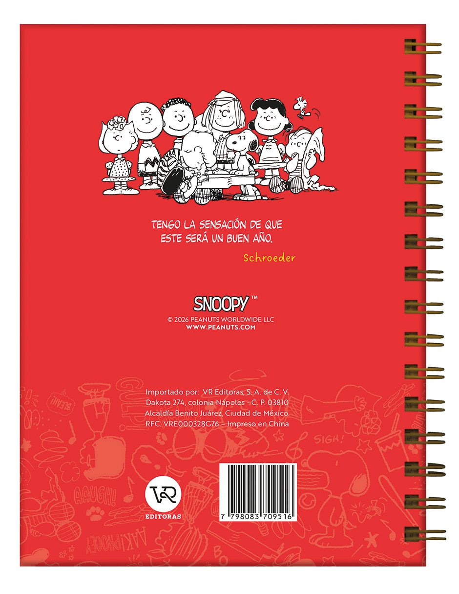 Agenda snoopy 3