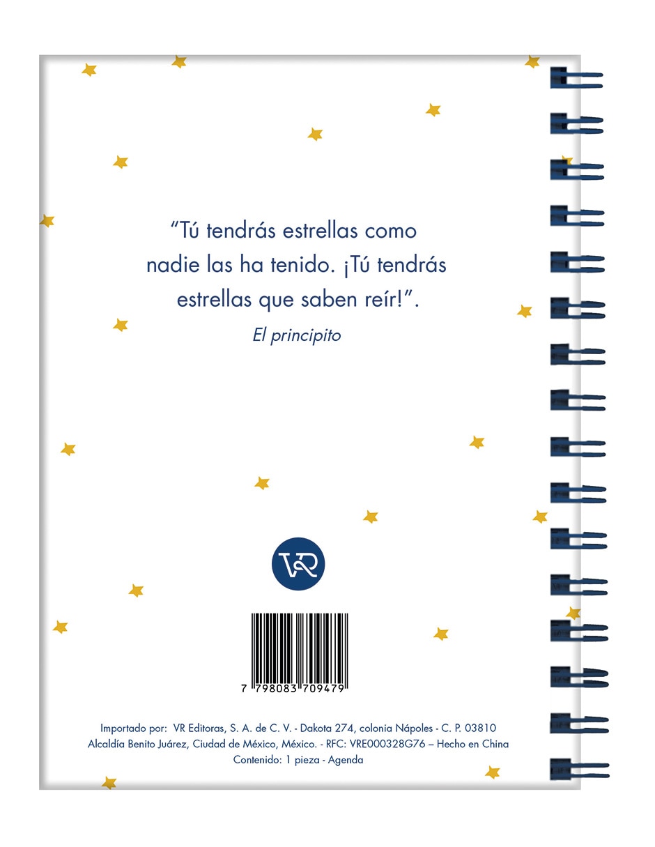Agenda el principito