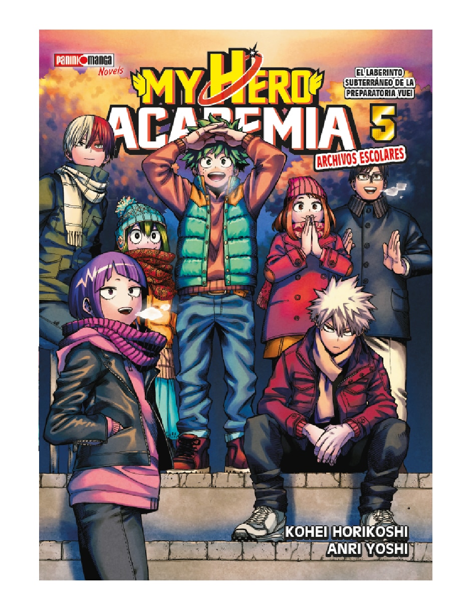 Manga my hero academia school briefs novela n.5