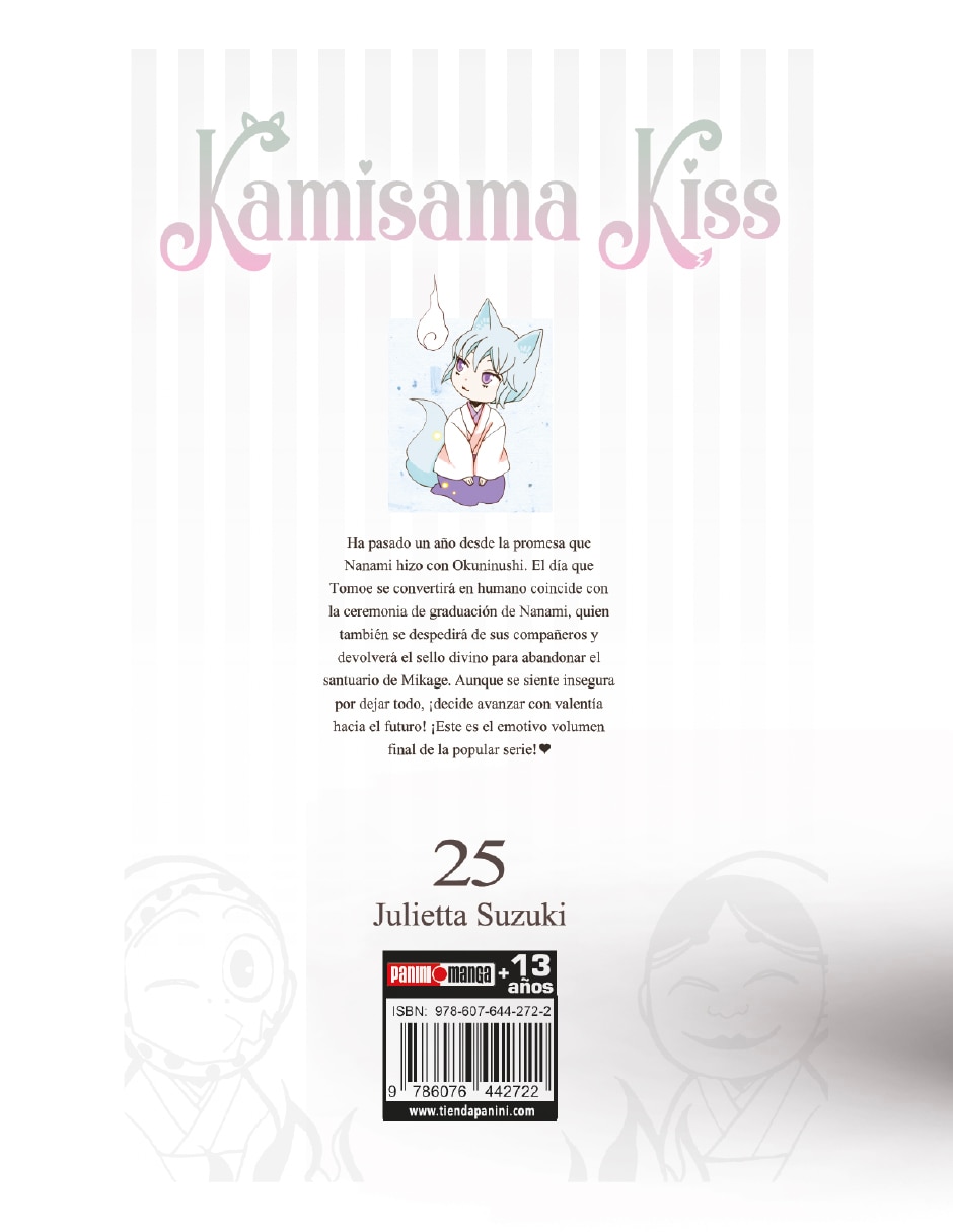 Manga kamisama kiss n.25 termina serie