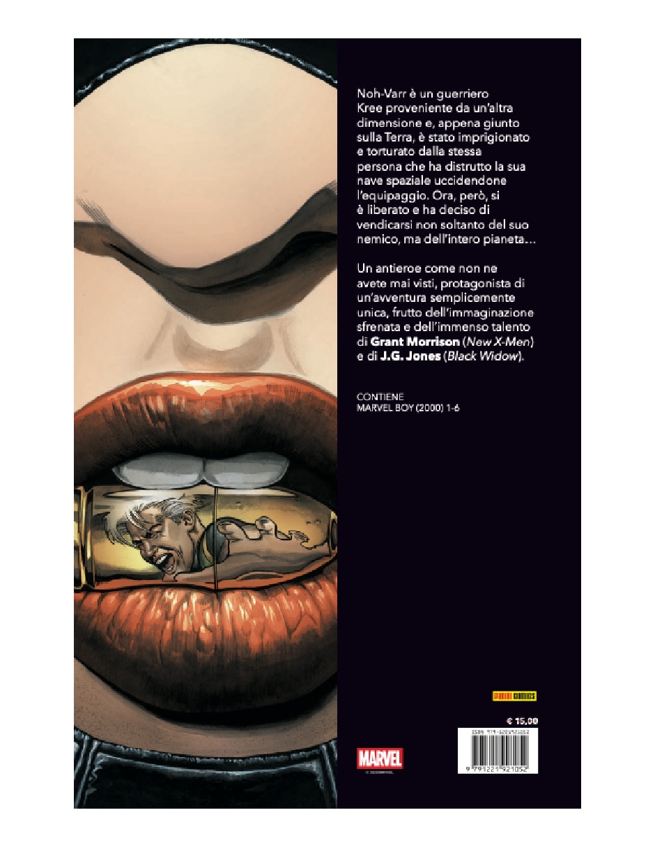 Cómic marvel boy (marvel must have)