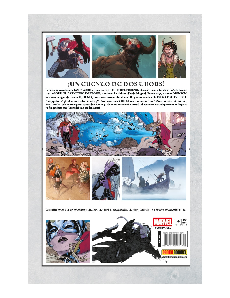 Cómic Thor by Jason Aaron (Marvel Omnibus) Cómic Thor by Jason Aaron (Marvel Omnibus)