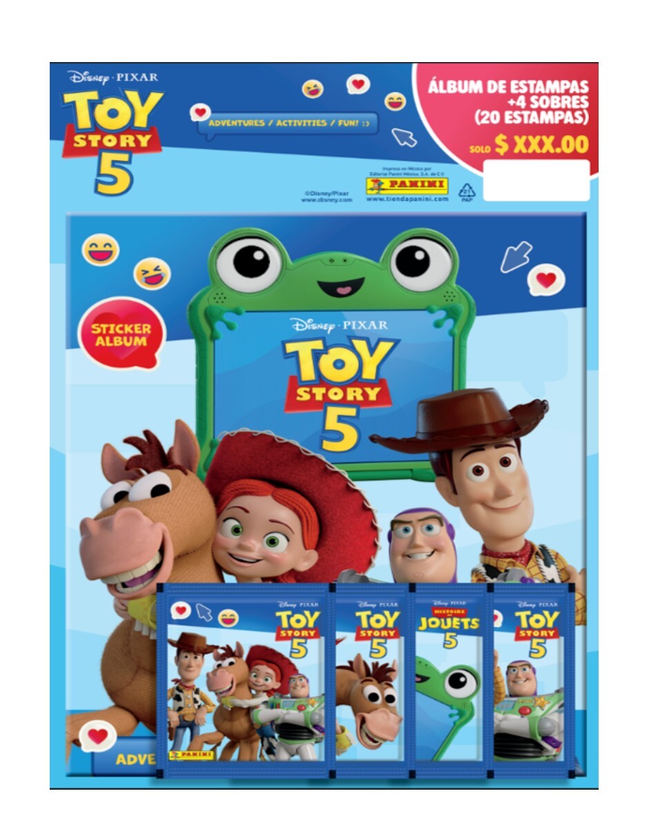 Álbum con estampas de Toy Story 5 1