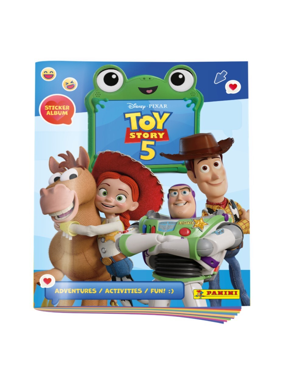 Álbum con estampas de Toy Story 5