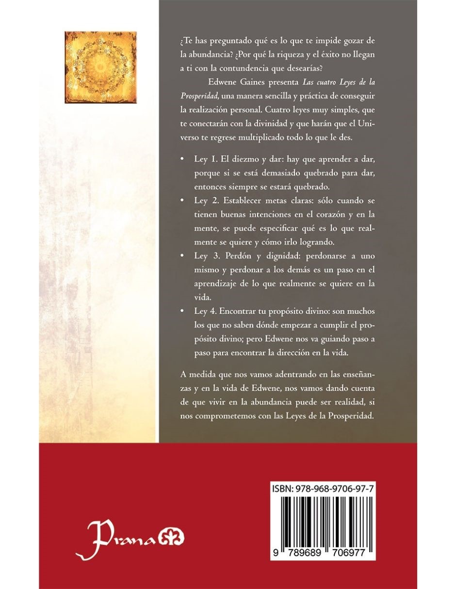 Libro Las Cuatro Leyes De La Prosperidad De Edwene Gaines Libro Las Cuatro Leyes De La Prosperidad De Edwene Gaines