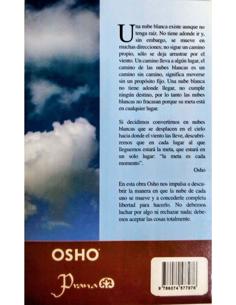 Libro El Camino De Las Nubes Blancas De Osho 3