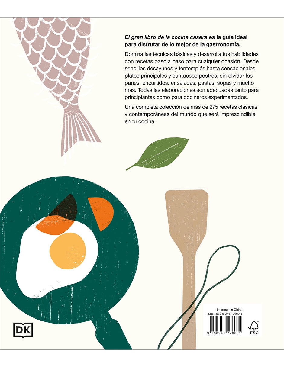 Libro el gran libro de la cocina casera de dk