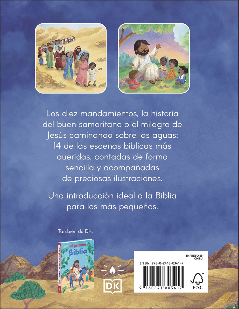 Libro historias de la biblia de dk