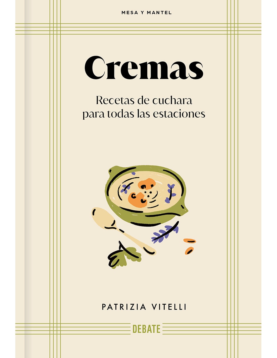 Libro cremas (mesa y mantel ) de patrizia vitelli