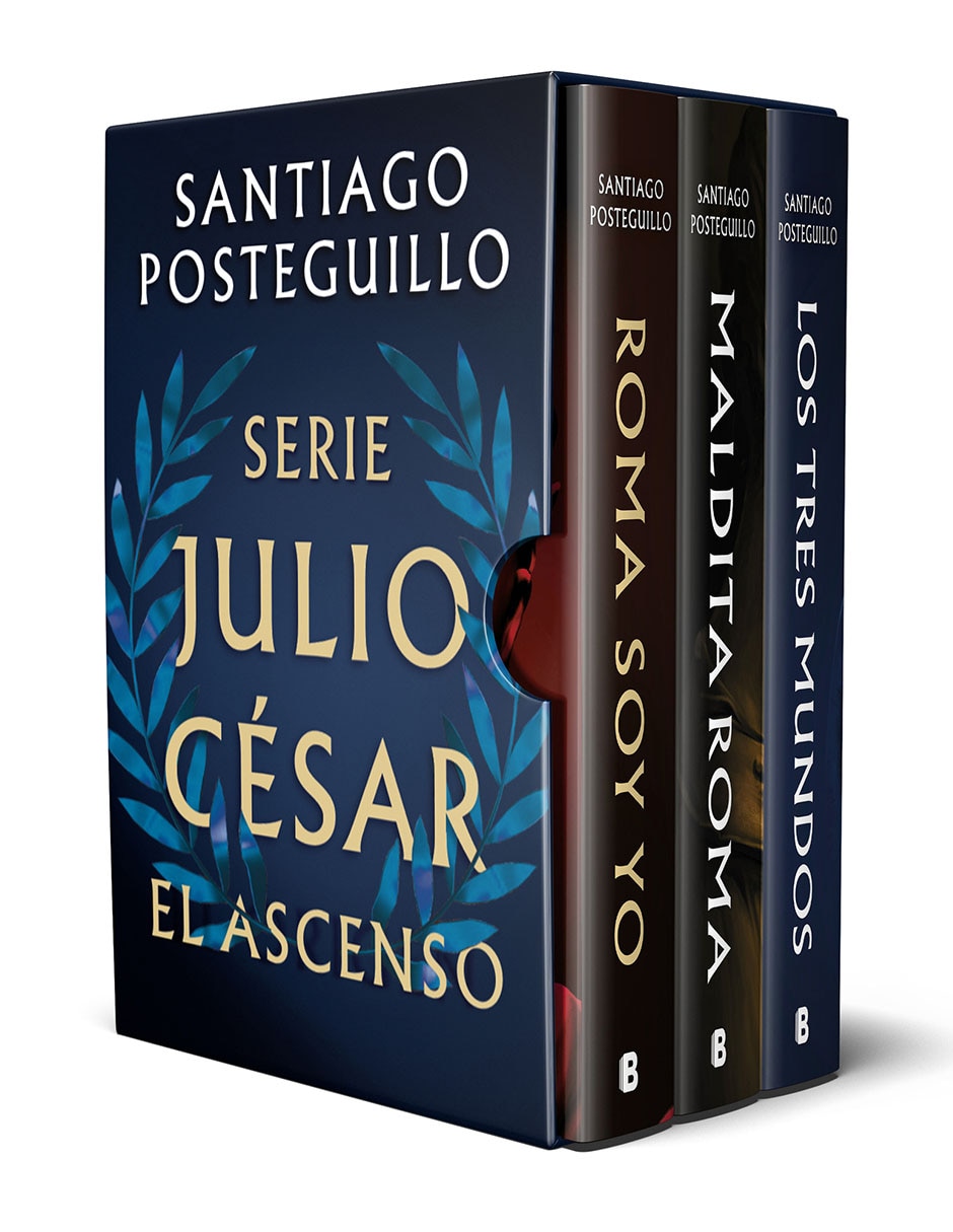 Libro serie julio césar: el ascenso (edición estuche con: roma soy yo maldita roma los tres mundos) de santiago posteguillo