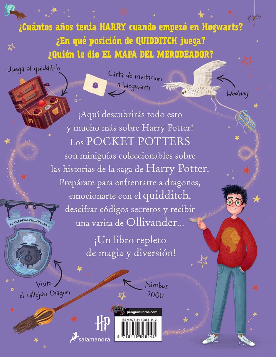 Libro pocket potters - harry potter de j.k. Rowling