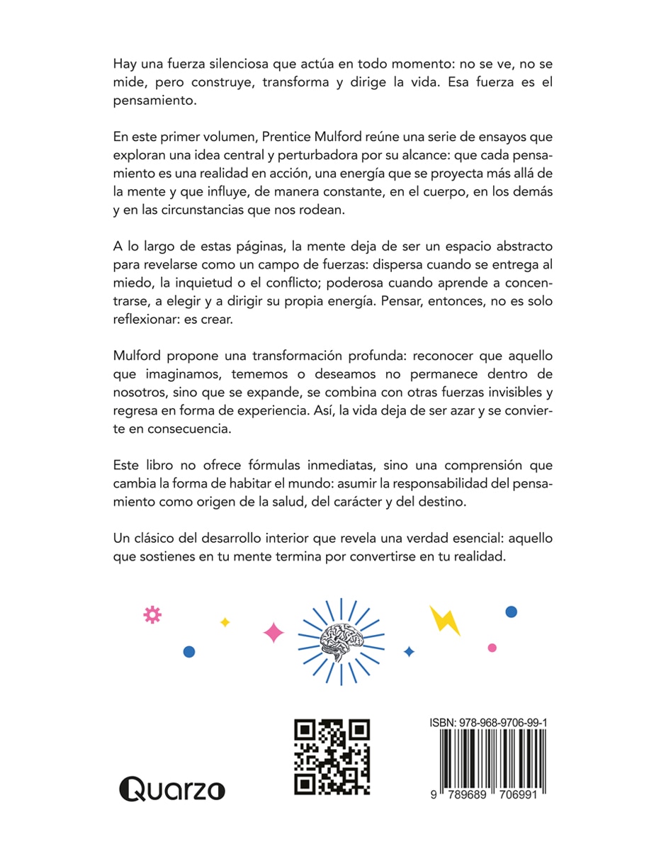 Libro El Poder Oculto del pensamiento de Prentice Mulford