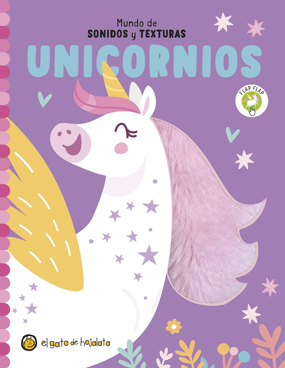 Libro Mundo de Sonidos Y Texturas: Unicornios de Editorial Guadal 1