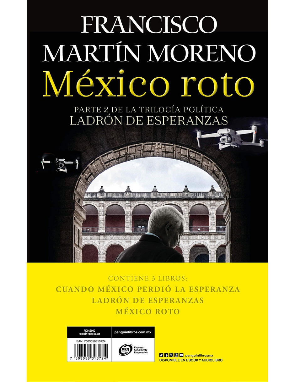 Libro Paquete Ladron de Esperanzas de Francisco Martín Moreno Libro Paquete Ladron de Esperanzas de Francisco Martín Moreno