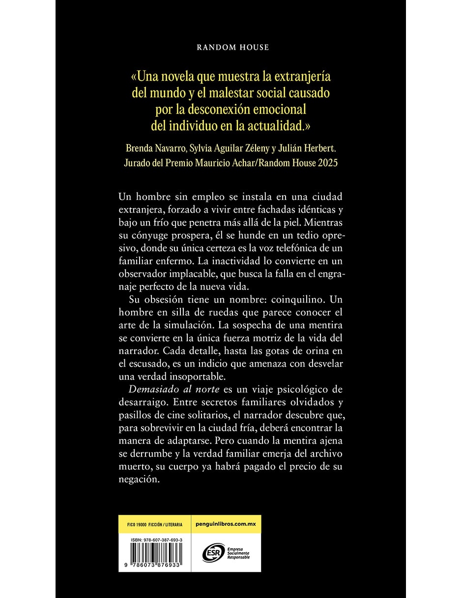 LIBRO DEMASIADO AL NORTE de EMILIANO PEREZ GROVAS