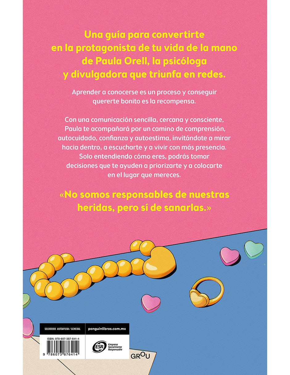 Libro Quiérete Bonito de Paula Orell Libro Quiérete Bonito de Paula Orell