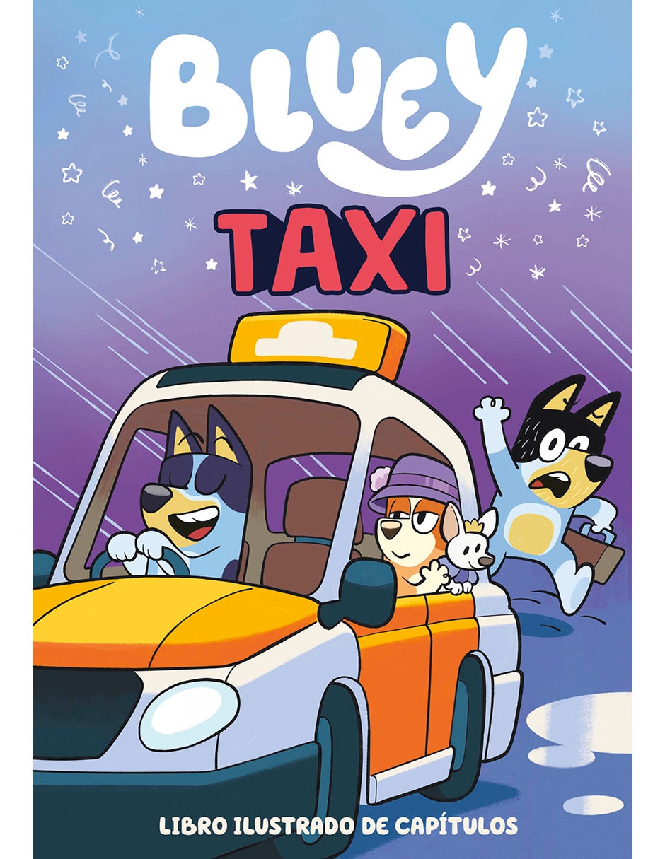 Libro bluey. Taxi de bluey 1