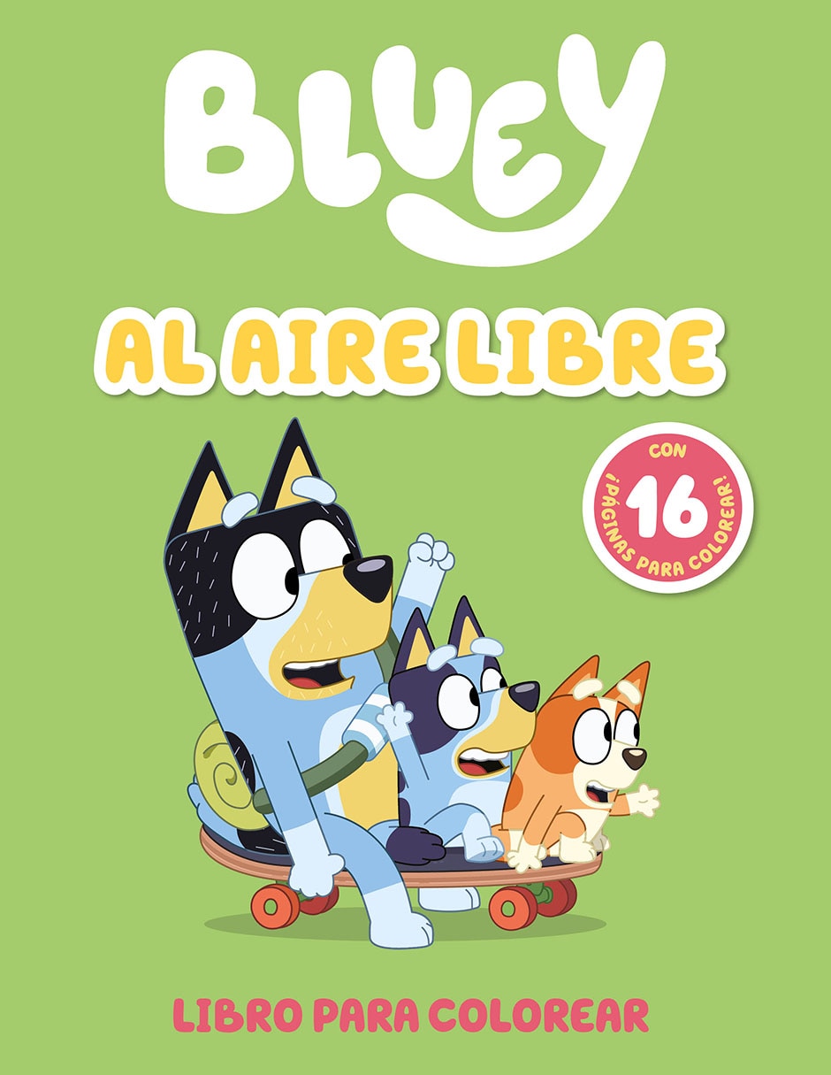 Libro bluey. Al aire libre de bluey 1